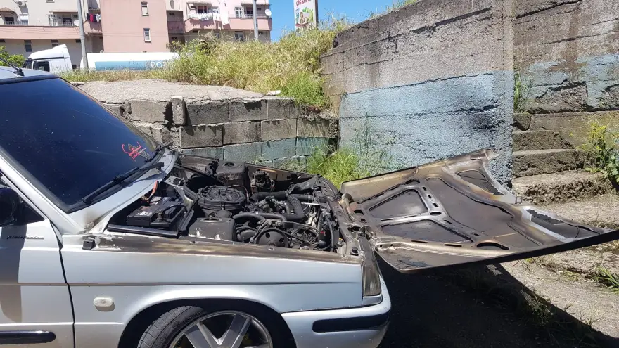 Ereğli İtfaiye Ekiplerinin müdahalesiyle söndürüldü...