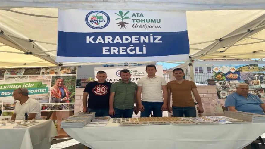 Kdz. Ereğli Belediyesi, yerel tohum takas şenliği’nde