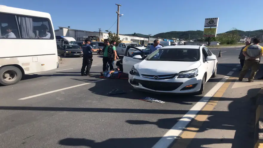 Trafik kazası: 5 Yaralı