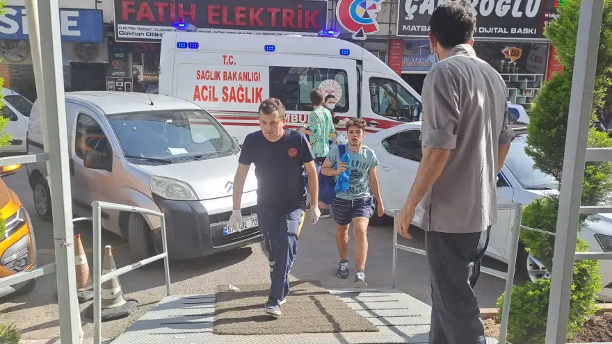 Çıkan kavgada iki kişi yaralandı...