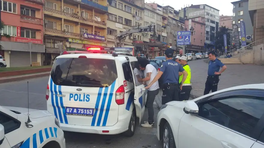 PTT Kavşağında yakalandı 