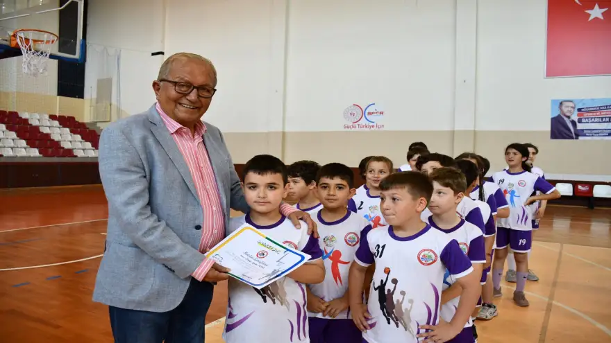 130 Çocuk sertifika aldı