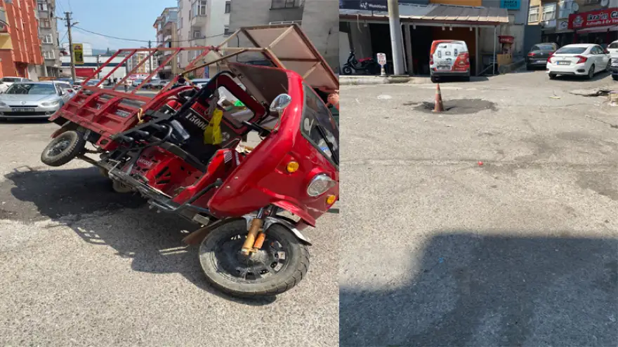 Şaka gibi kaza...