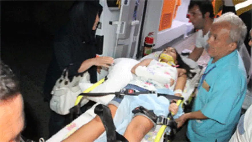 KAMYONET İLE PATPAT ÇARPIŞTI