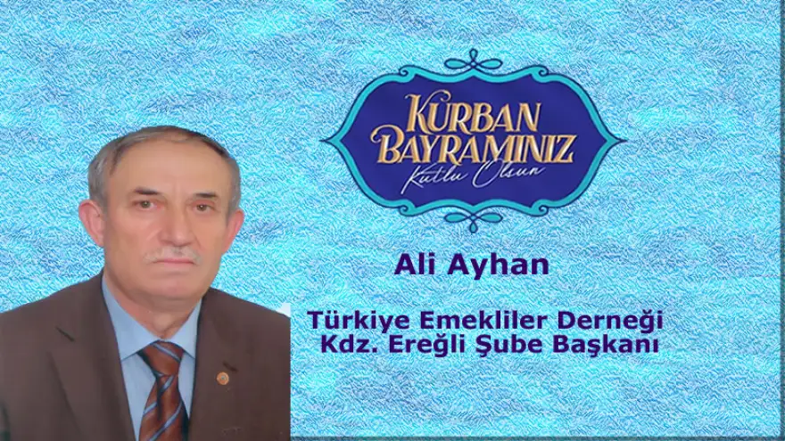 Mübarek Kurban Bayramınız Kutlu Olsun...