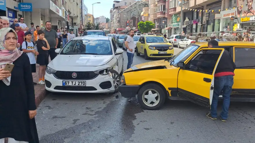 Trafik kazası: 1 Yaralı