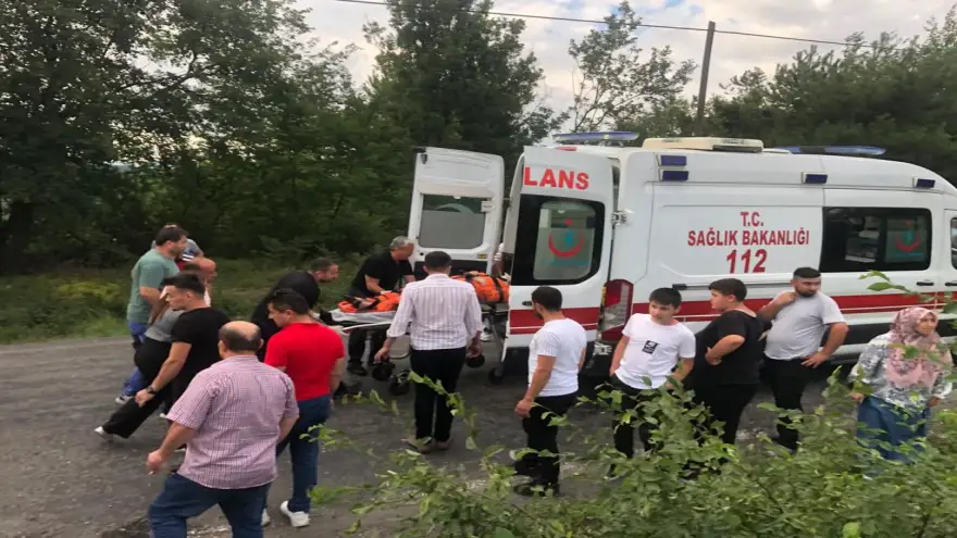 Tarım aracı devrildi, 5'i çocuk 6 yaralı, 1 ölü...