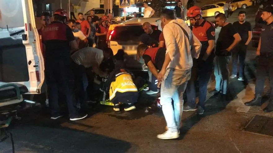 Trafik kazası: 1 Yaralı