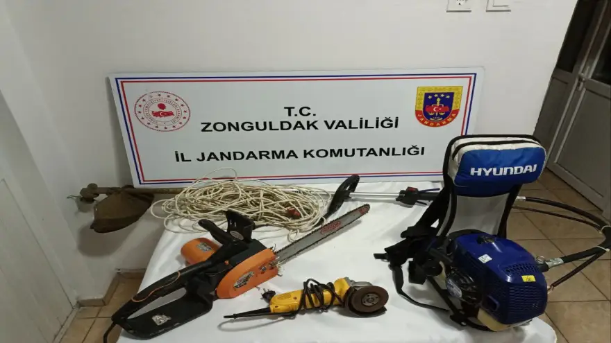 Jandarma kısa sürede yakaladı