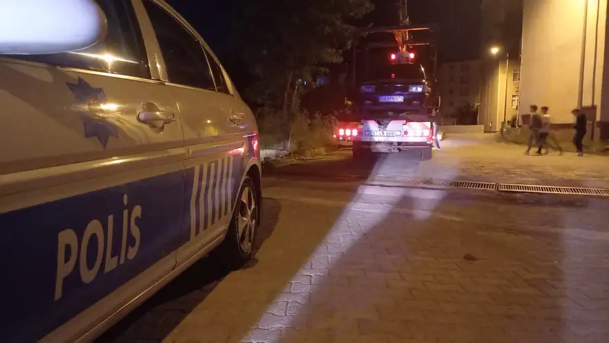 Polis ekiplerinin kovalaması sonucu kıskıvrak yakalandı...