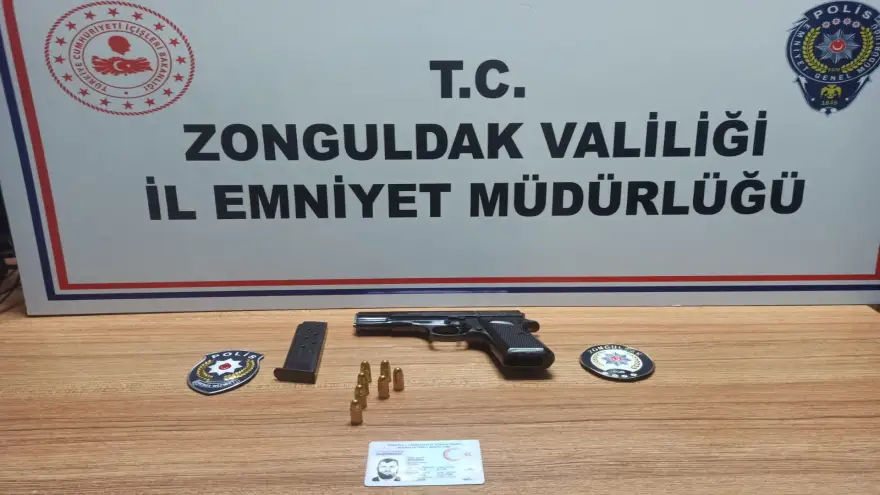 Uyuşturucu madde ve silah ele geçirildi