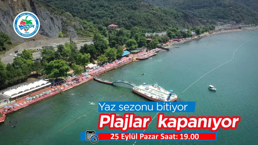 Belediye Plajları Sezonu Kapatıyor