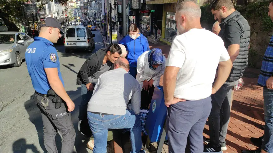 Trafik kazası: 1 Yaralı