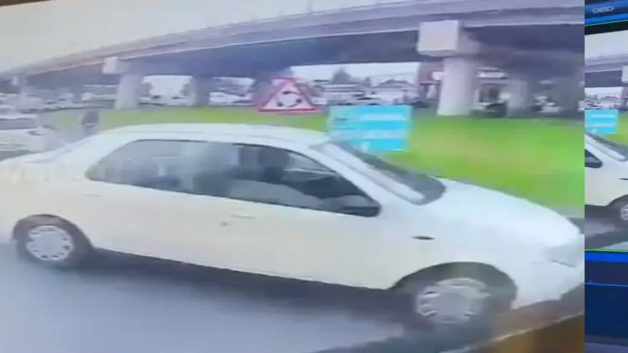 Hatalı sollama yaptı, otomobile çarptı 