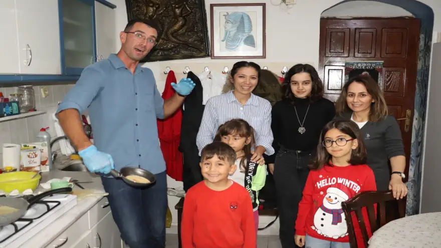 Çocuklar için krep partisi