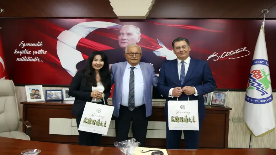 Başkan Posbıyık, Almanya’dan Gelen Misafirleri Ağırladı