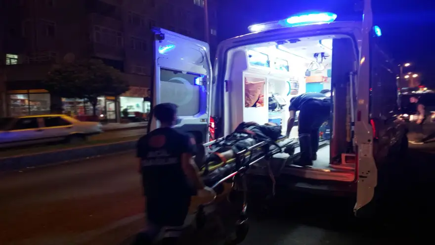 Trafik kazası: 1 Yaralı 