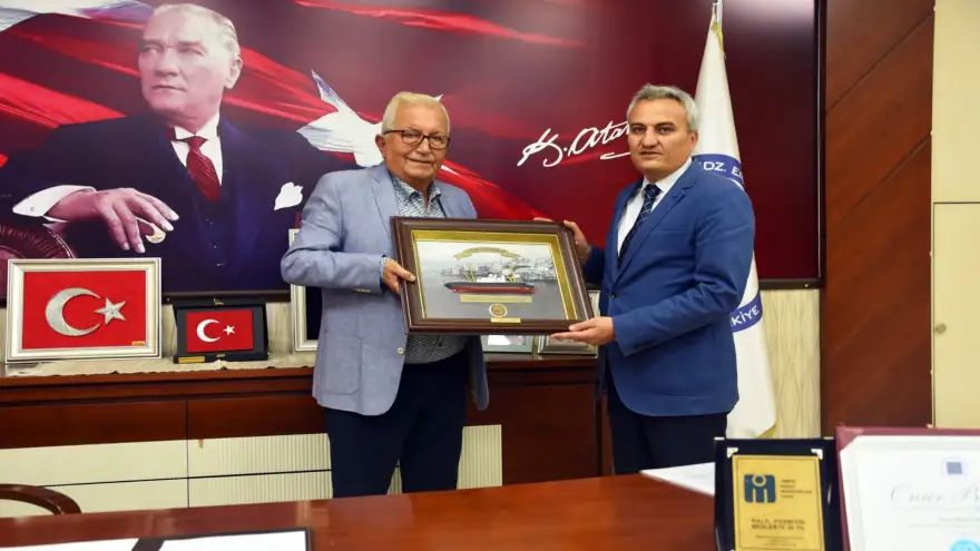 Ereğli Bölge Liman Başkanı Taşdemir'den Posbıyık'a ziyaret