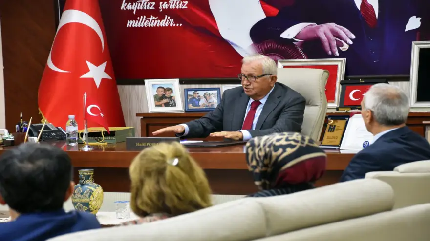Muhtarlar Derneği, Başkan Posbıyık’ı Ziyaret Etti
