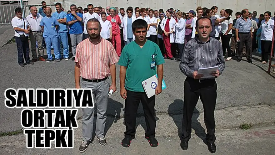 SALDIRIYA ORTAK TEPKİ