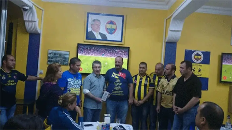 PEKER'E TEŞEKKÜR PLAKETİ VERİLDİ