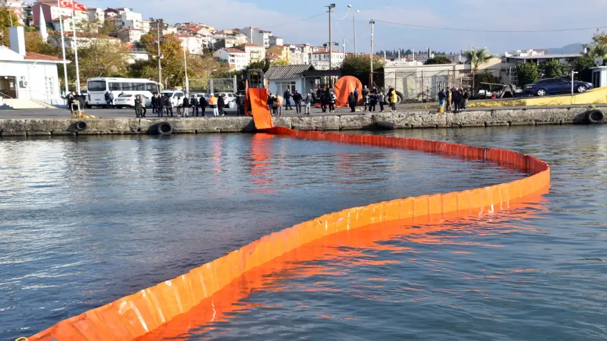 Bozhane Limanı’nda Deniz Kirliliği Tatbikatı Yapıldı
