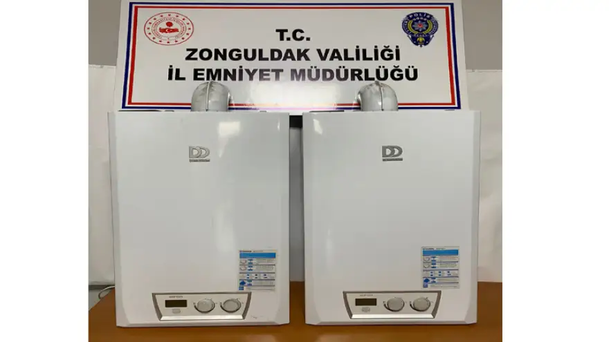 Kombi hırsızı yakalandı...