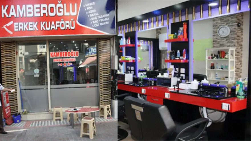 KAMBEROĞLU ERKEK KUAFÖRÜ 2.ŞUBESİNİ AÇTI