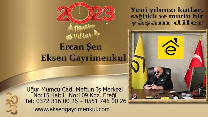 Yeni yılınızı kutlar, sağlıklı ve mutlu bir yaşam diler