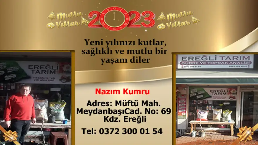 Yeni yılınızı kutlar, sağlıklı ve mutlu bir yaşam diler