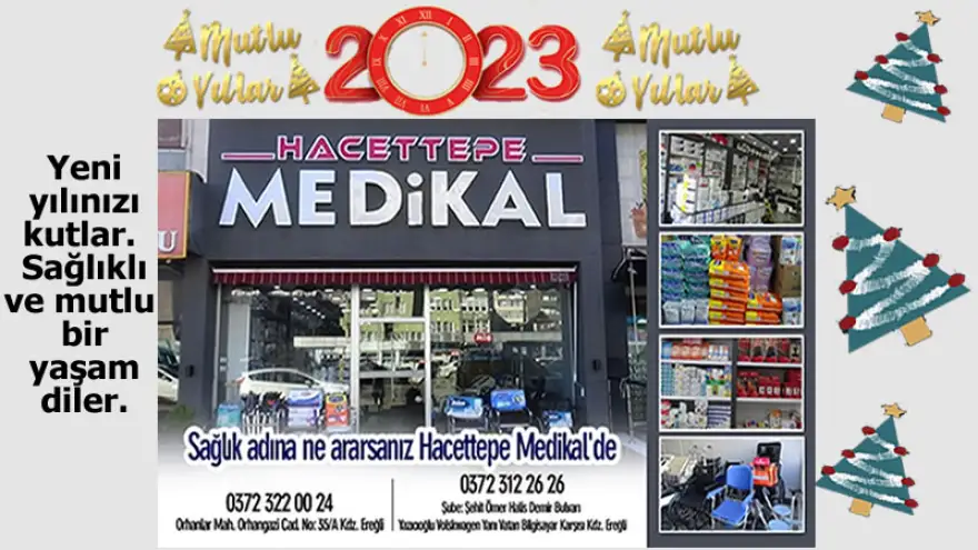 Yeni yılınızı kutlar, sağlıklı ve mutlu bir yaşam diler