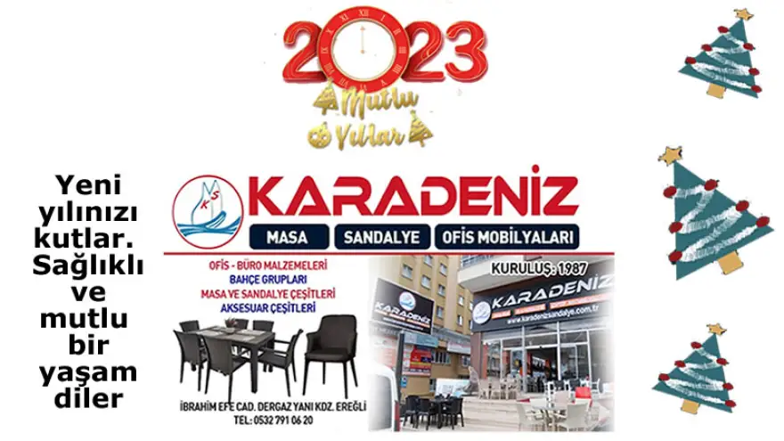 Yeni yılınızı kutlar, sağlıklı ve mutlu bir yaşam diler