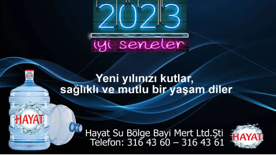 Yeni yılınızı kutlar, sağlıklı ve mutlu bir yaşam diler