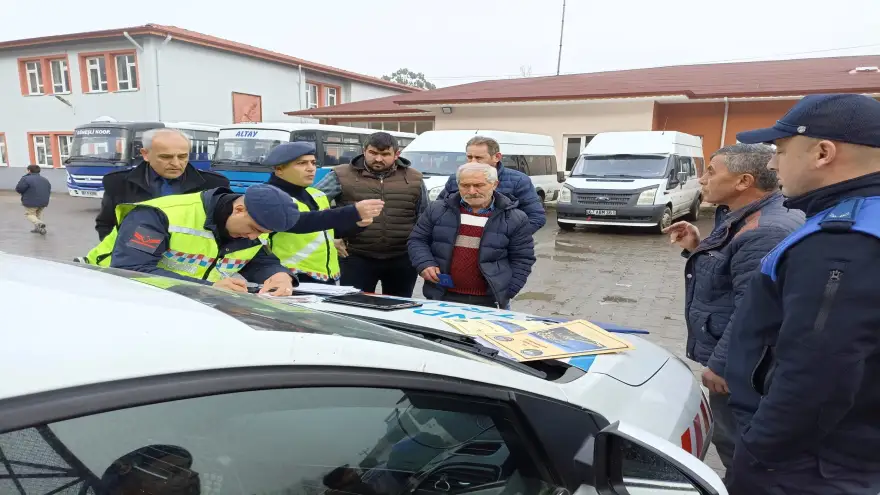 Okul servislerine denetim...