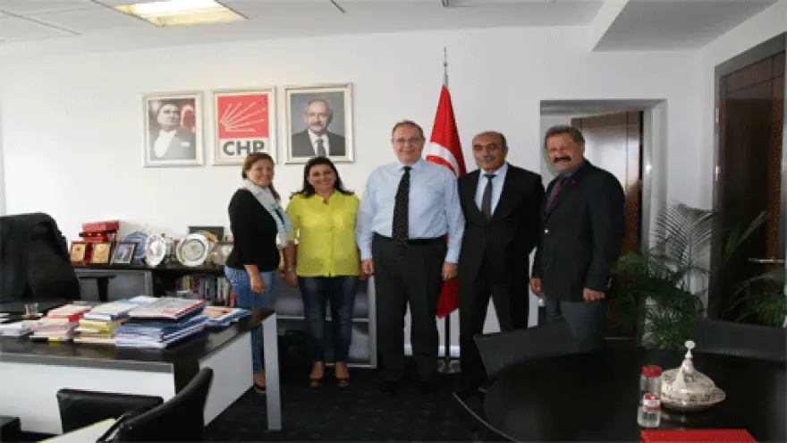 EREĞLİ CHP'DEN GENEL MERKEZE ZİYARET