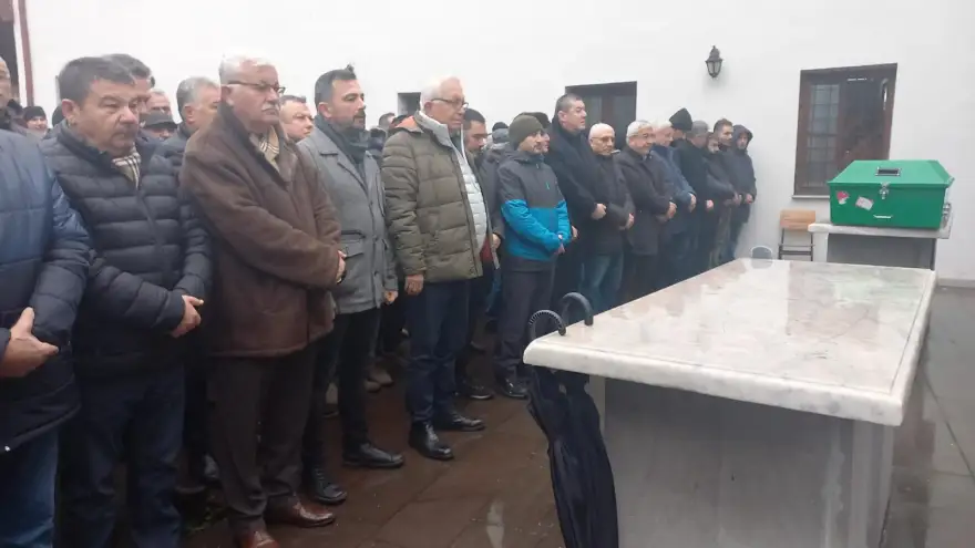 Elmasay son yolculuğuna uğurlandı..