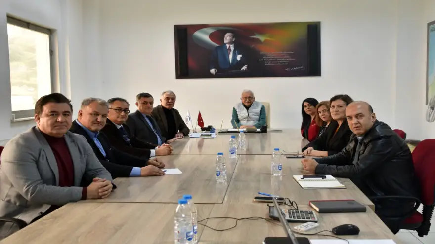 Başkan Posbıyık ek zam için sendikacılarla biraraya geldi
