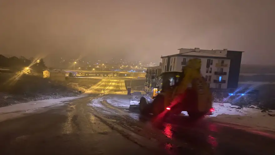 Kdz. Ereğli Belediyesi, kar yağışına karşı tedbirlerini aldı...