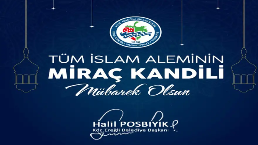 Başkan Posbıyık'ın Kandil mesajı