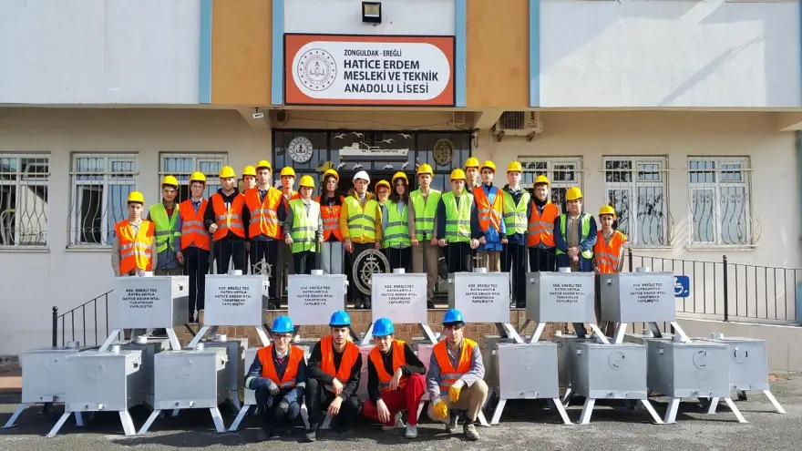 55 adet “Deprem Çadırı Sobası" İl Milli Eğitim Müdürlüğüne teslim edildi...