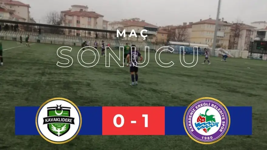 Kdz. Ereğli Belediyespor, Ankara'dan 3 Puan ile dönüyor