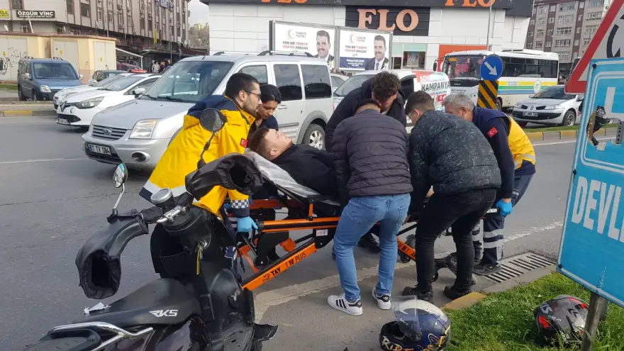 Trafik Kazası: 1 Yaralı