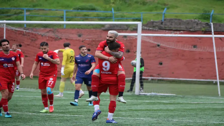 Ereğli Belediyespor, 1074 Çankırıspor’u 4-1 mağlup etti...