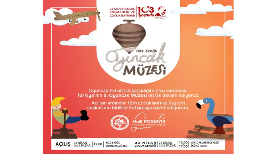 Oyuncak Müzesi açılışına davetlisiniz