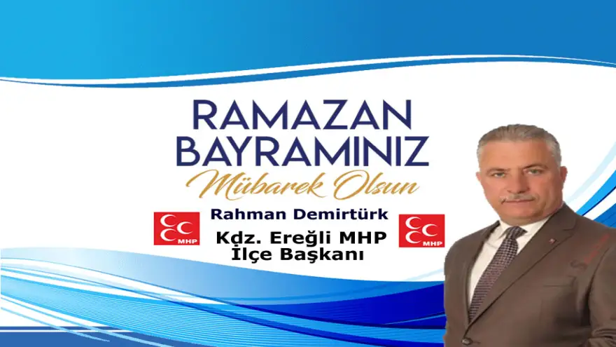 Demirtürk, Ramazan Bayramınız Mübarek Olsun...