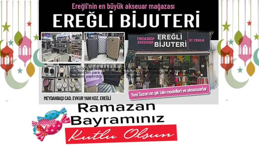 Ereğli Bujiteri: "Ramazan Bayramınız Mübarek Olsun"