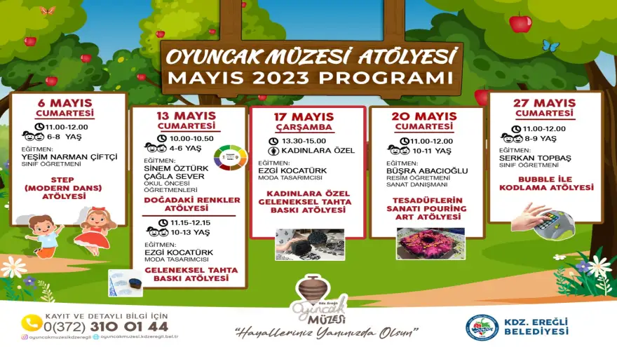 Oyuncak Müzesi Mayıs Ayı Atölye Programı Açıklandı