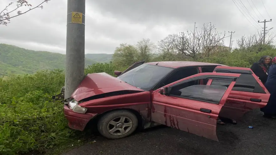 Trafik kazası: 4 Yaralı