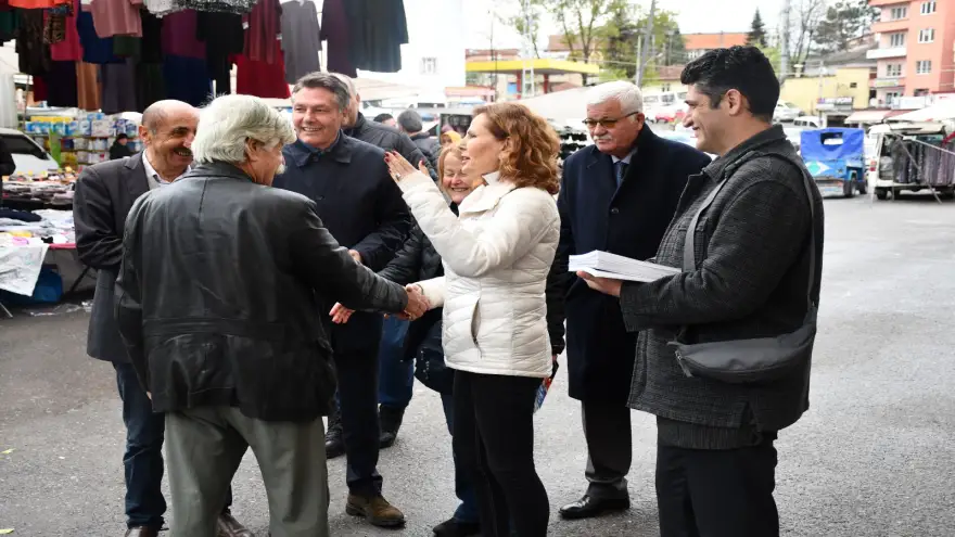 NERİMAN POSBIYIK, ORMANLI VE KAPTAŞ BÖLGESİNİ ZİYARET ETTİ