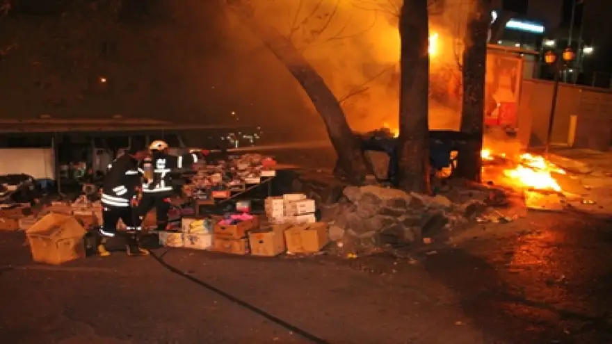 SEYYAR TEZGAH BOMBA GİBİ PATLADI